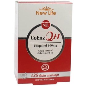 Resim New Life CoEnz QH Ubiquinol 100 mg 60 Kapsül 
