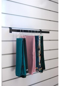 Resim Kanallı Panoya Köşeli Kısa Kenarlı Siyah U Boru Siyah 