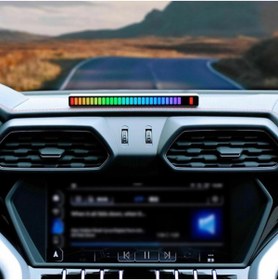 Resim Butfulake Oyuncu Atmosfer Işığı Ritim Işık Sese Duyarlı Müzik Atmosferi Led Işık Rgb Renkli Ortam Işığı 