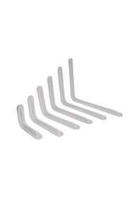 Resim Beşel Lüks Raf Altı Beyaz 5X6 100X130 