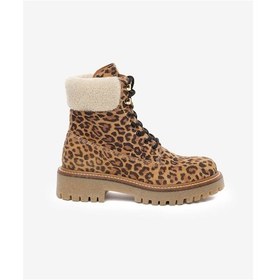 Resim Greyder Kadın Leopar Hakiki Deri Military Bot 5k2ub35341 57953 Jaguar 