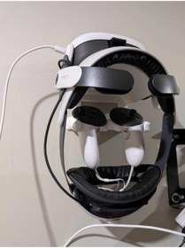 Resim just3dprintings Oculus Meta Quest 3 Duvar Askısı Aparatı 