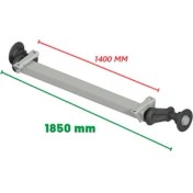 Resim Jarup 1050 kg Torsiyonlu Aks Frensiz Dingil 1400 mm 4X100 Bijon 