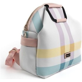 Resim Silver Polo Sp771 Kadın Sırt Çantası Ekose Lila-pembe 