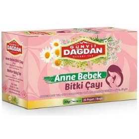Resim Günvit Dağdan Anne Bebek Bitki Çayı 20 Süzen Poşet 