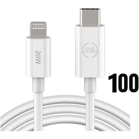 Resim Subzero Apple Iphone 11 - 11 Pro - 11 Pro Max Hızlı Şarj Kablosu Type C - Ligtning Pd 20w 1 Metre 