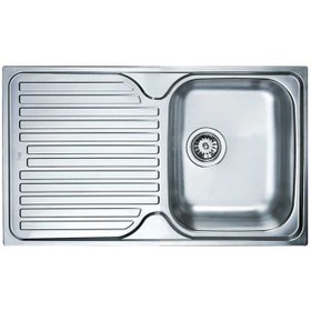 Resim Teka Prıncess 50 B Mıkroketen Dokulu Sağ Damlalıklı Evye 