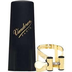 Resim Vandoren Lc56dp M/o Soprano Saksafon Gold Bilezik Ve Plastik Kapak Seti 