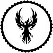 Resim Genel Markalar Kartal Desen 4.Model Tasarım Sticker 10 x 10 cm 