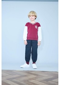 Resim Defacto Erkek Bebek Jogger Paça Gabardin Pantolon D3363a525wnbk56 Siyah-bk56 