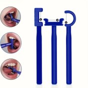 Resim 3-PARÇA Dil Ucu Eğitim Seti, Dil Pozisyonu Eğitim Seti, Dil Rehabilitasyon Eğitim Seti 