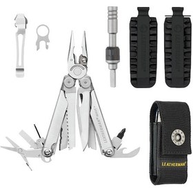 Resim Leatherman Wave Plus Tam Set Full Paket Gri 