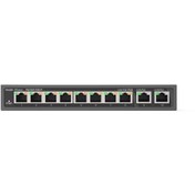 Resim RUIJIE Reyee RG-ES110D-P 10PORT 110W 2xgigabit Uplink 8 Port Poe Yönetilemez Switch 