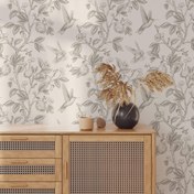 Resim Sinekkuşu & Limon Ağacı Yapışkanlı Duvar Kağıdı - 44.96cm x 9.8' | Zararlı Olmayan, Su Geçirmez Vinil Duvar Resmi Şık Ev Dekoru İçin 