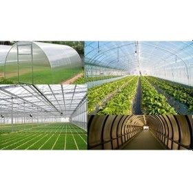 Resim 2 X 10 Metre Naylon Branda Şeffaf Sera Naylonu Kalın Sera Örtüsü200 Micron Turkuaz 