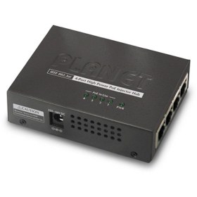 Resim Planet 4-Port 10/100/1000Base-TX IEEE 802.3at/af PoE+ Injector Hub 