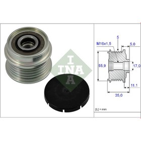 Resim AVDANOTO ALTERNATOR KASNAGI (RULMANLI) PASSAT (96 05) A4 (01 04) A6 (97 05) SUPERB 1,6 1,8 19TDI 