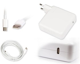 Resim Apple MacBook Pro 16″ A2141 - 2019 Type-C Usb-C Adaptör Şarj Cihazı 