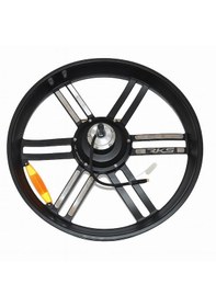 Resim Rks La Rose Rd5 Elektrikli Bisiklet Orijinal Arka Jant Ve Motor Siyah 