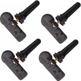 Resim Moveevo Ford Ve Lincoln Araçları İçin 4'lü Lastik Basıncı Sensörü Seti - De8t-1a180-aa Oe Uyumlu, Ön Programlı, 315 Mhz, 5-8 Yıl Pil Ömrü 