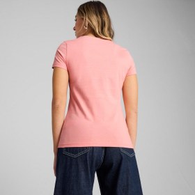 Resim Puma 63153618 Metallic No. 1 Logo Tee Kadın Spor Tişört 
