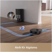 Resim Dreame Roboswing Kusursuz En Hızlı , X40 Ultra Akıllı Robot Süpürge Siyah , 12 BİN PA Vormax , 