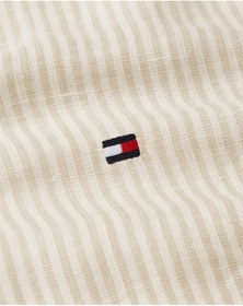 Resim Tommy Hilfiger Ess Lınen Relaxed Shırt Kadın Beyaz Gömlek - Ww0ww44679 Beyaz 