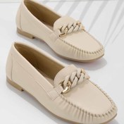 Resim Bambi Nude Kadin Loafer Ayakkabi K01542166509 Bambi