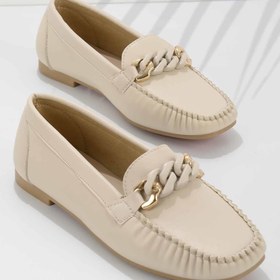 Resim Bambi Nude Kadin Loafer Ayakkabi K01542166509 