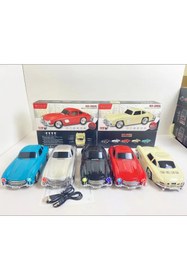 Resim KOÇAKELEKTRONİK Klasik Benz Model 10w Bluetooth Hoparlör Işıklı Fm Radyo Usb Tf Aux Destekli Speaker Ws-300sl 