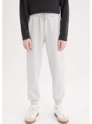 Resim DeFacto Erkek Çocuk Beli Paçası Lastikli Basic Düz Eşofman Altı D8530A825SPGR210 