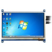 Resim WaveShare 7 Inch b 800x480 Uyumlu Dokunmatik Hdmı Ekran 