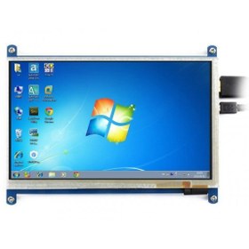 Resim WaveShare 7 Inch b 800x480 Uyumlu Dokunmatik Hdmı Ekran 