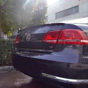 Resim Volkswagen Passat B7 Spoiler Parlak Siyah 