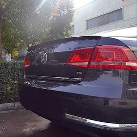 Resim Volkswagen Passat B7 Spoiler Parlak Siyah 