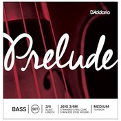 Resim D'Addario J610 3/4M Prelude Kontrabas Teli 