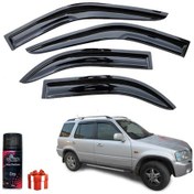 Resim Honda Crv Mügen Cam Rüzgarlığı 1997-2002 Arası 4 Lü Takım+koku 