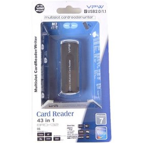 Resim Vpw BRD-132 USB 2.0 Hafıza Kartı Okuyucu 