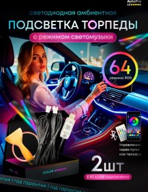 Resim Autopro Aracınız İçin Rgb Led Şerit Aydınlatması 390504318 