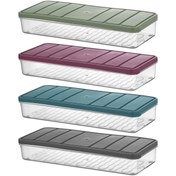 Resim Selka Home Nora Mini Saklama Kabı - Asorti - 1200 ml 