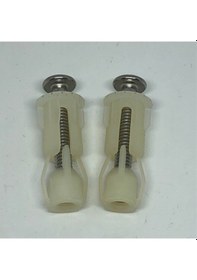 Resim Serel Klozet Kapak Menteşe Dübel Takımı 