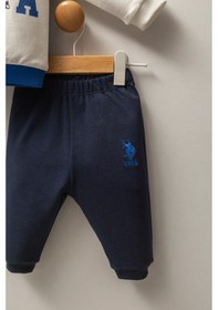 Resim U.s. Polo Assn Erkek Bebek Mavi Takım 5274-48944 mavi 