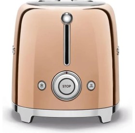 Resim Smeg Ekmek Kızartma Makinesi Rose Gold TSF01RGEU 