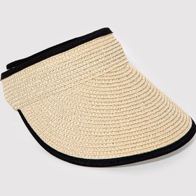 Resim Beige Straw Hat - White / One Size 