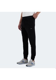 Resim Slazenger RAJKO Erkek Fermuar Cepli Dar Paça Siyah Eşofman Altı 