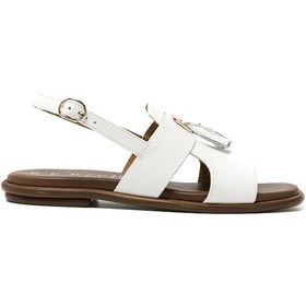 Resim Sandalet Kadın Diğer 70210-e5 Repo Bianco Bianco Beyaz 