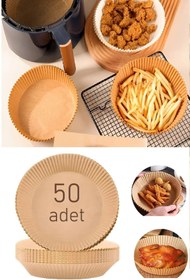 Resim Berdina Home Pişirme Kağıdı Air Fryer 50 Li Pişirme Kağıdı Kızartma Çörek Pişirme Buharda 