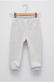 Resim Lc Waikiki Baby Beli Lastikli Basic Kız Bebek Jogger Eşofman Alt 