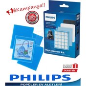Resim Philips Uyumlu Fc8470/81, Fc8471/61, Fc8471/81, Hepa Filtre Seti (430092128) 