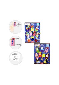 Resim 2 Set - 20 Parça Tox Taşıtlar ve Uçan Hayvanlar Parmak Kukla T181 